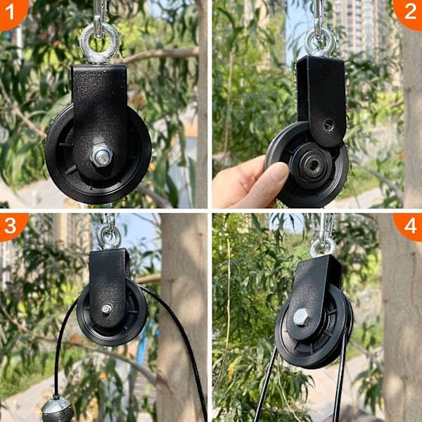 Replina 90mm med U-beslag 2 stk