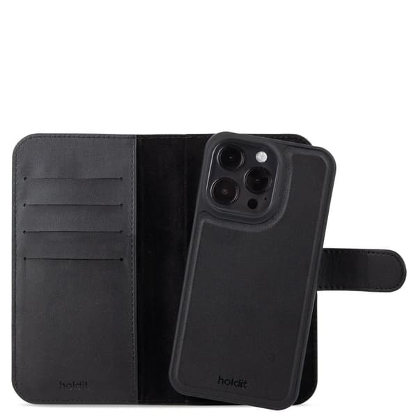holdit iPhone 15 Pro 2in1 Magnet Plus Etui / Skal Sort