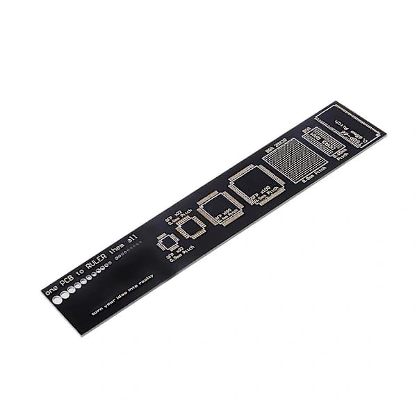 PCB-referanslinjal for elektroniske ingeniører