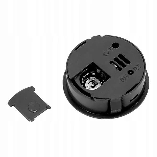{PL}Trådløst termometer elektronisk hygrometer svart