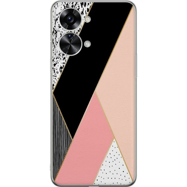 OnePlus Nord 2T Transparent Skal Mönster