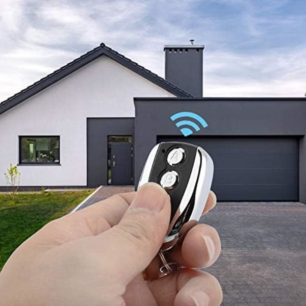 Fjernbetjening til garageport, 4 knapper sikkerhedsdøråbner lukkekontrol til PHOENIX 2, PHOENIX 4, PHOX 2, TRC, TSC4, HAND 433Mhz