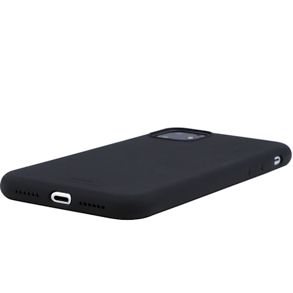 holdit iPhone 11 Pro/X/Xs - Mobilcover Silikone - Sort Sort