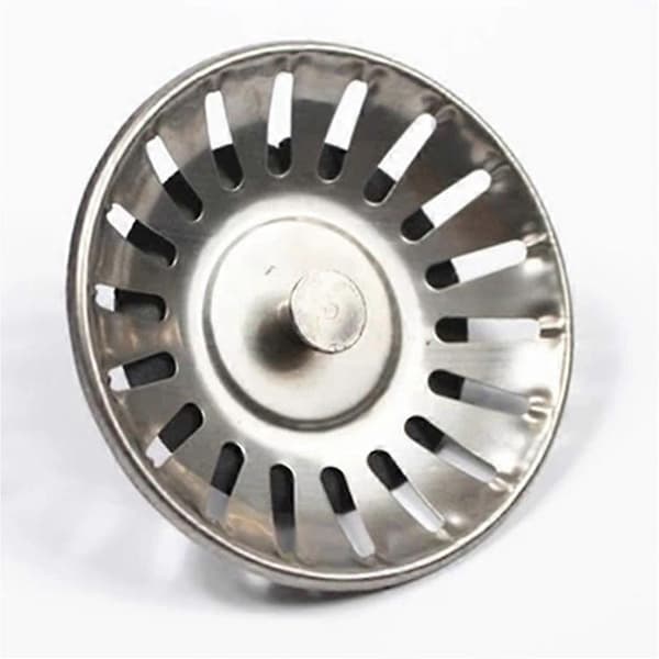 Vaskprop - Sæt med 2 vaskesier - 79 MM - Universal vaskprop i rustfrit stål - vask afløb/vask - vaskesi (Sæt med 2)
