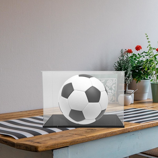 Fotbollsvisningslåda Hushållsfotbollssamlingsskydd Flerfunktionsförvaringslåda