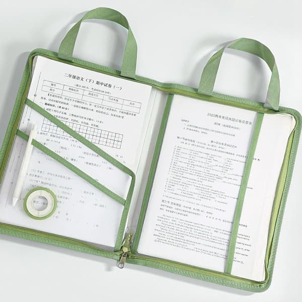 Mesh lynlåspose Transparent filpose FARVE 1 FARVE