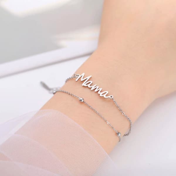 Mors Dag Present Armband för Mamma Mor Dotter Justerbart [PL]