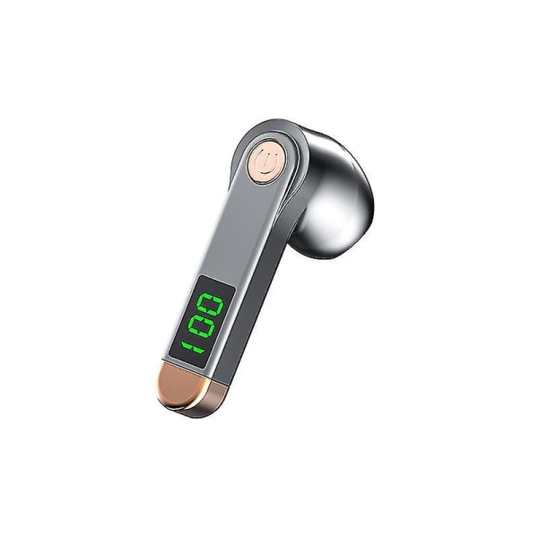 Bluetooth 5.2 hörlurar med LED digital skärm Trådlösa hörlurar 9d Sports Waterproof Earbu