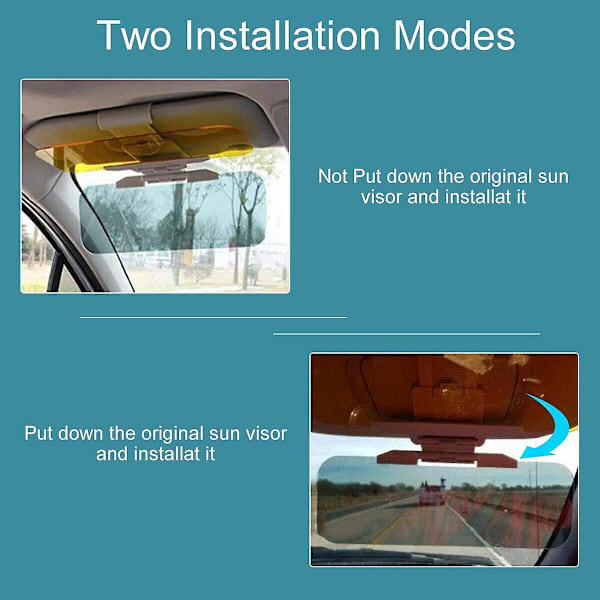 Auton aurinkosuoja - 2-in-1 aurinkosuoja autoon, aurinkosuoja autoon, aurinkosuoja autoon