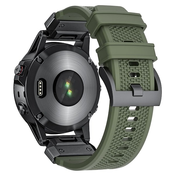 Fenix 5/5X/6X/7X 26 mm Urrem Robust Grøn