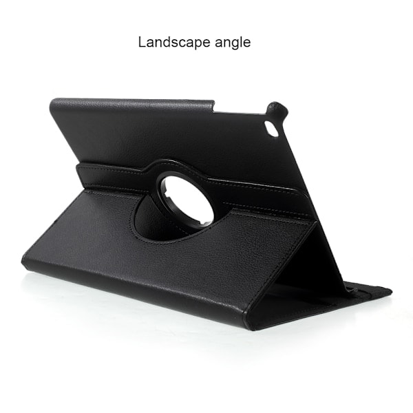 iPad Air / 9.7\" 2017/2018 - 360° Rotations Etui - Sort Black Sort