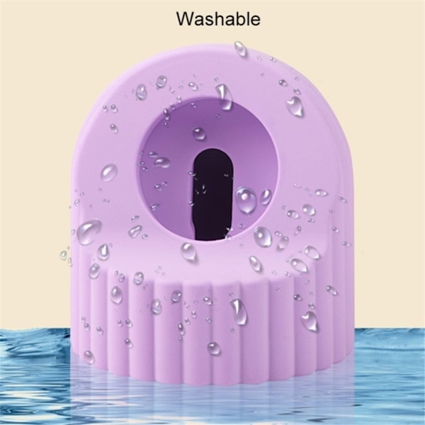 Apple Watch Wave Silikonstativ Lys Rosa