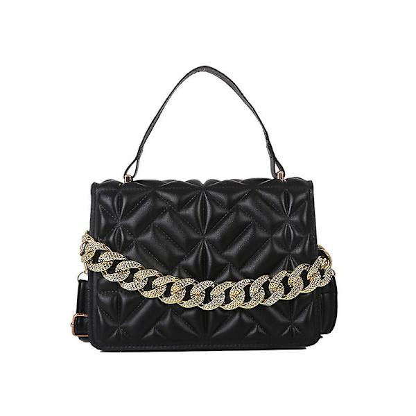 Lyxig Handväska PU-Läder Dam Messenger Axelväska Crossbody Väska, 1st