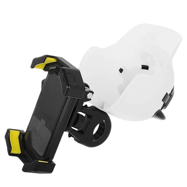 {PL}Telefonhållare för motorcykel, cykel, utrustning, PP-material, säker fixering, ridning, 1 set