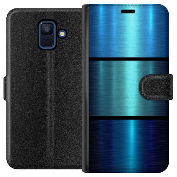 Samsung Galaxy A6 (2018) Plånboksfodral Blå