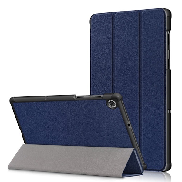 Lenovo Tab M10 Plus (2. generasjon) Tri-Fold Fodral Mørk Blå DarkBlue Mørk Blå