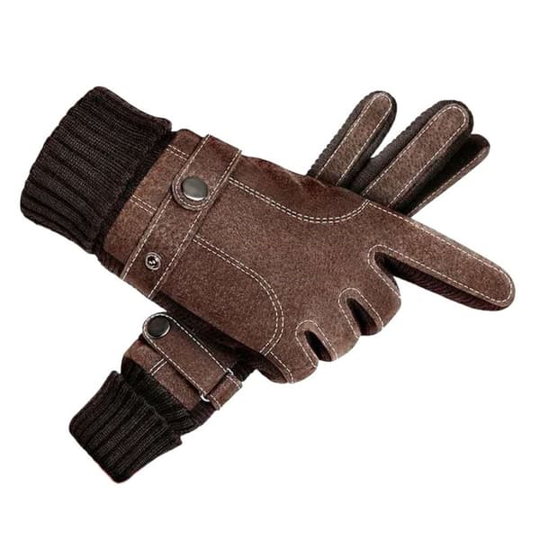 Vinter Herrehandsker Varme Casual Handsker BRUNE