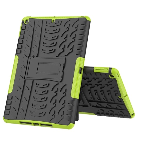 iPad 10.2 2019/2020/2021 Cover Robust Kickstand Armor Grøn Grøn Grøn