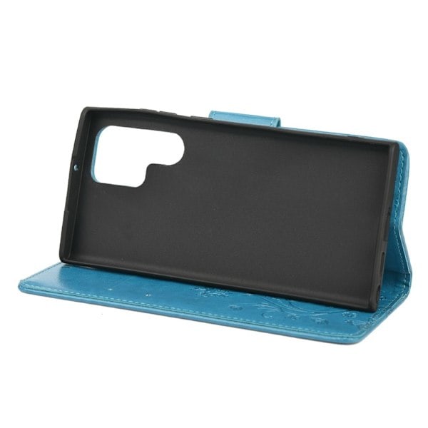 Samsung Galaxy S22 Ultra Skal Tryckta Fjärilar Blå