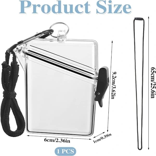 Vandtæt Case Dry Box Holder Case