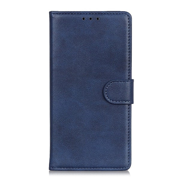 Samsung Galaxy S20 FE - Læder Etui - Blå Blue Blå