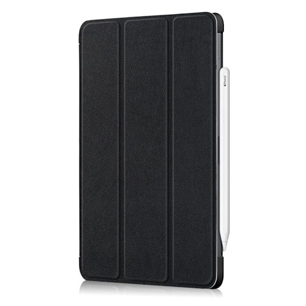 iPad Air 2025-2020 / Pro 11 Etui Tri-Fold Med Penholder Sort Sort