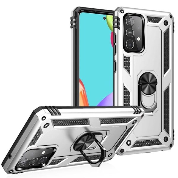 Samsung Galaxy A52 / A52s - Hybrid Armor Ring -kuori - Hopea Hopea Hopea