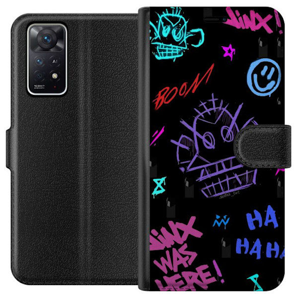 Xiaomi Redmi Note 11 Pro 5G Lompakkokotelo Arcane, League of