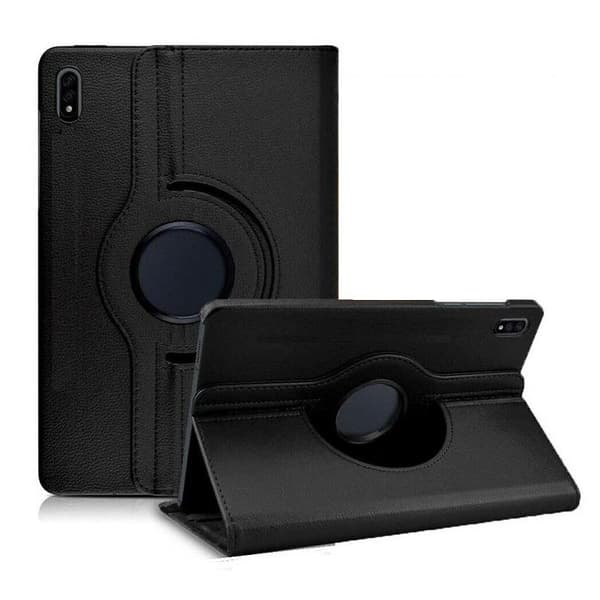 Samsung Galaxy Tab S7 FE 12.4 - Etui 360° Roterbart - Sort