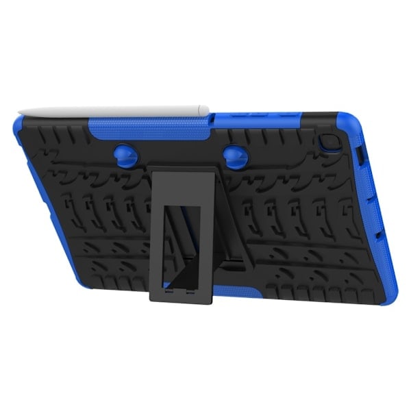 Samsung Galaxy Tab S6 Lite Cover Robust Støtteben Armor Blå