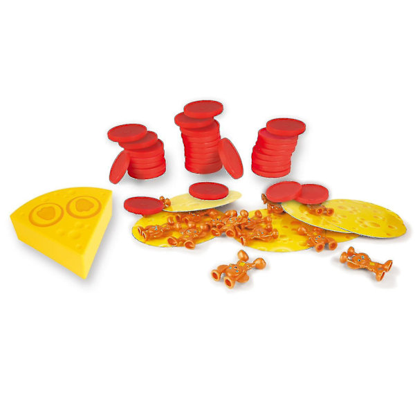 Mouse Stacks Cheese Tower Toy Set Balansspel Roligt Balansering Tumble Game Fantastisk familjekul leksak