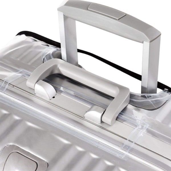 2 stk. Klar PVC Rejsetaske Cover Klar Vandtæt Ridsefast PVC
