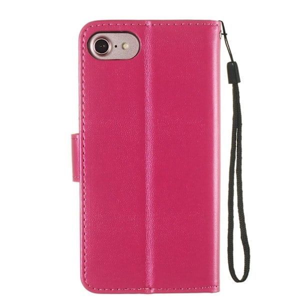 iPhone 7/8/SE (2020/2022) - Plånboksfodral - Rosa Rosa