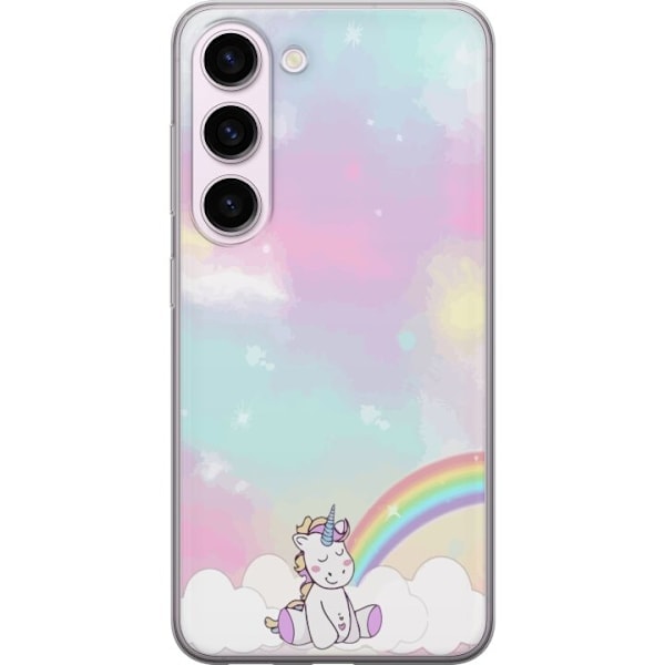 Samsung Galaxy S23 Gjennomsiktig Deksel Unicorn