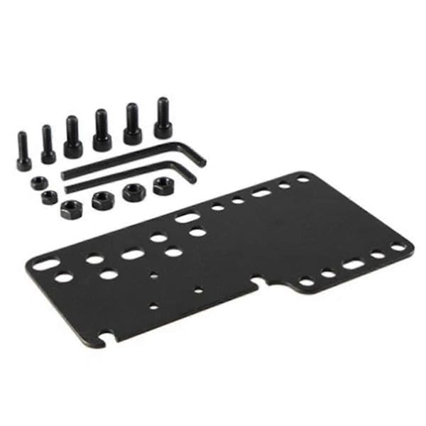 Sort metal SIM Racing Game USB håndbremseholder fast montering til håndbremse