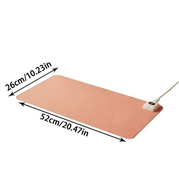 Elektrisk Varme Musemåtte Bordmåtte ROSA EU-STIK ROSA EU-STIK
