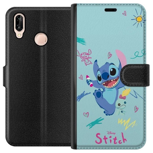 Huawei P20 lite Lompakkokotelo Stitch