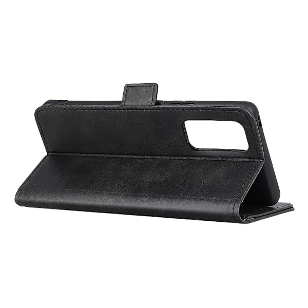 Samsung Galaxy A52 / A52s - Kotelo magneettisella sulkimella - Musta Black Svart
