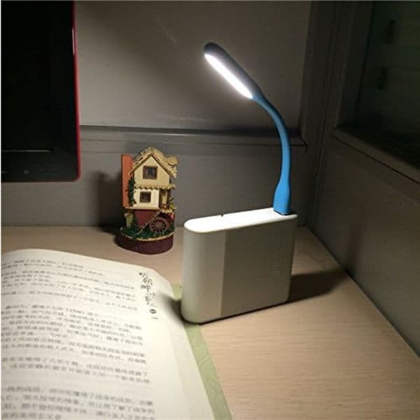 10-pakning fleksible USB LED-lamper, Mini USB LED-lampe, Datamaskin