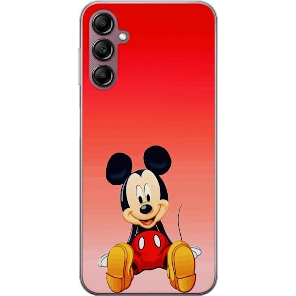 Samsung Galaxy A14 5G Gennemsigtigt Cover Mickey Mouse