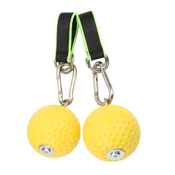Klätter Pull Up Hand Grips Ball Set med Webbing Buckle Fitness Non Slip Arm Strength Training Exercise Ball