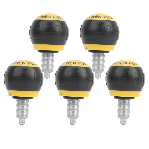 5 st 50x45mm Fitness Pop Pull Pin Knob Release Syntetisk Kartong Handtag Träningsreservdel Tillbehör M16