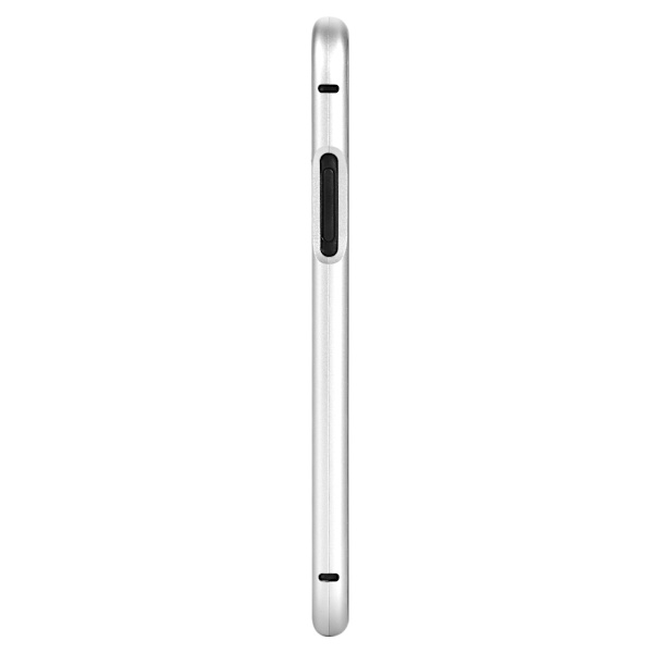 Magneettinen imukykyinen karkaistu lasinen puhelimen suojakotelo iPhone X:lle hopea