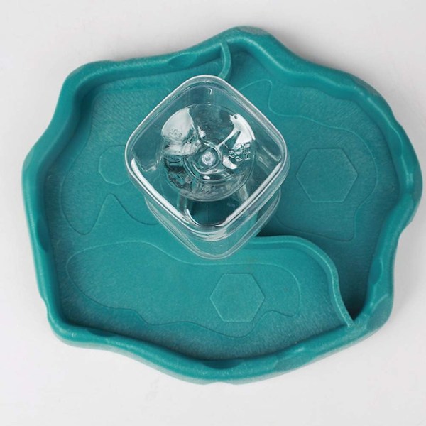 Reptil Vattenstation, Automatisk Vattendispenser Med Dubbel Skål Design För Terrarium, Transparent Plastmatare Säkerställer Färskt Vatten, Idealisk