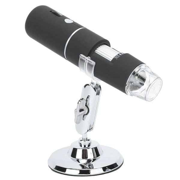 WiFi trådlös digital 1080P mikroskop 1000X handhållen förstoringsglas kamera 8 LED-lampor