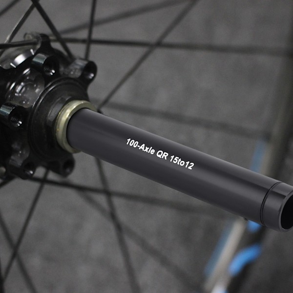 Cykel Genomgående Axel Adapter, Högkvalitativt Material Snabbkopplingsdesign För 15mm Till 12mm Konvertering, Ultralätt Design Reducerar Cykelvikten Och Säkerställer