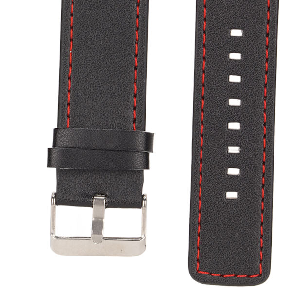 Läderklockarmband Kompatibelt med Realme Watch 2 Pro 22mm Smartwatch Läderklockarmband Rem