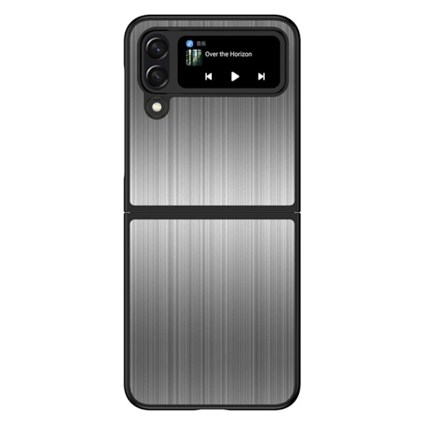 Galaxy Z Flip4,5G,Stainless Steel,PC Hybrid Skal,Svart