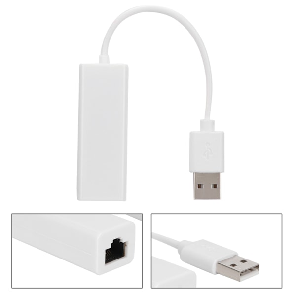 Industriell USB till RS485/422 Port Konverter RJ45 gränssnitt USB till 485 Adapter (Vit)