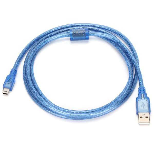 USB til MINI5P TPort datakabel USB 2.0 opladerkabel til mobiltelefoner PDA'er lyd-/videospillere (1,5 m)